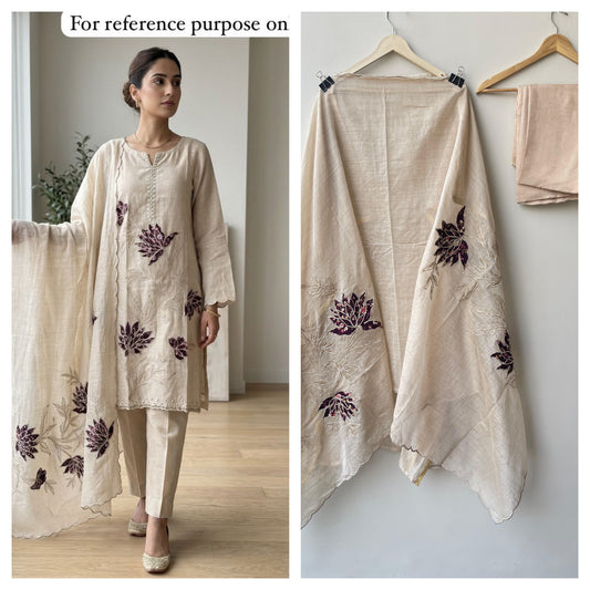 Mul chanderi unstitched ladies suit Rc18924 (a)