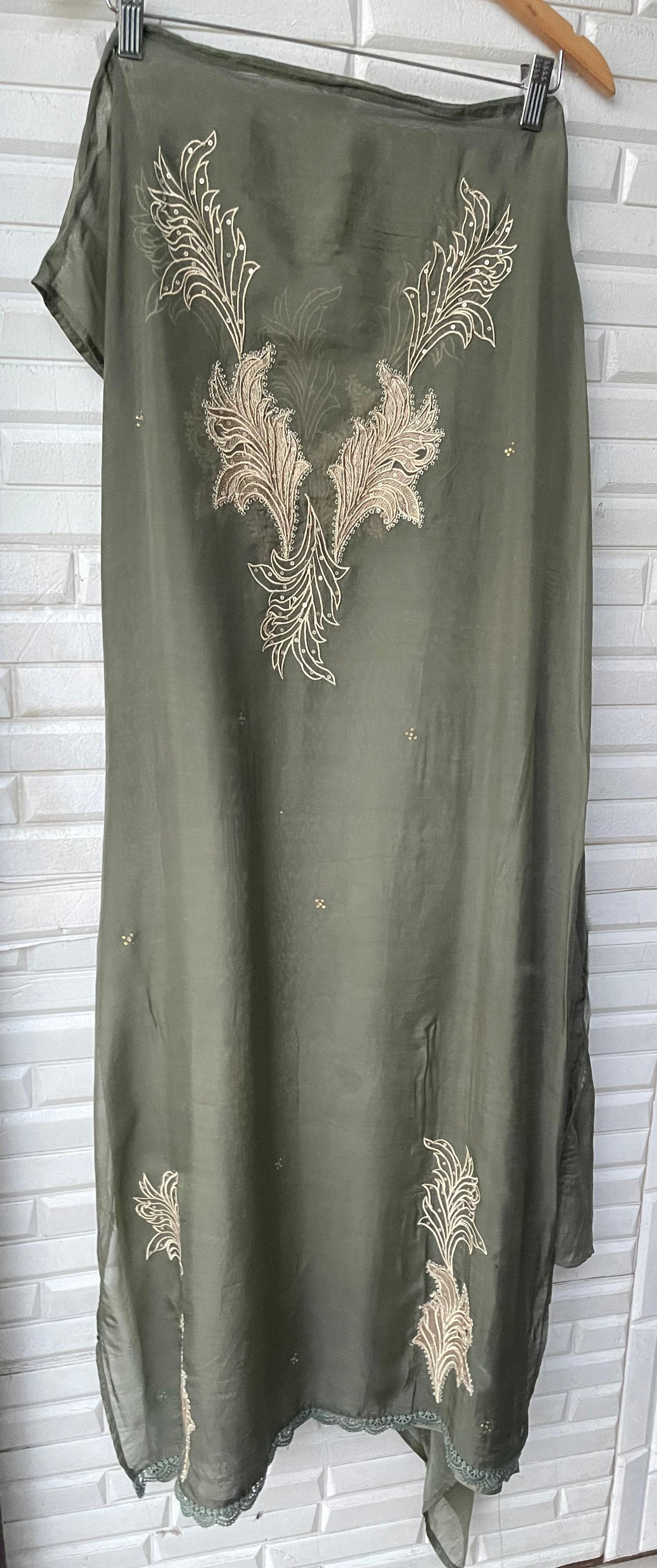 Organza Unstitched Ladies Suit Rc 17369(a)