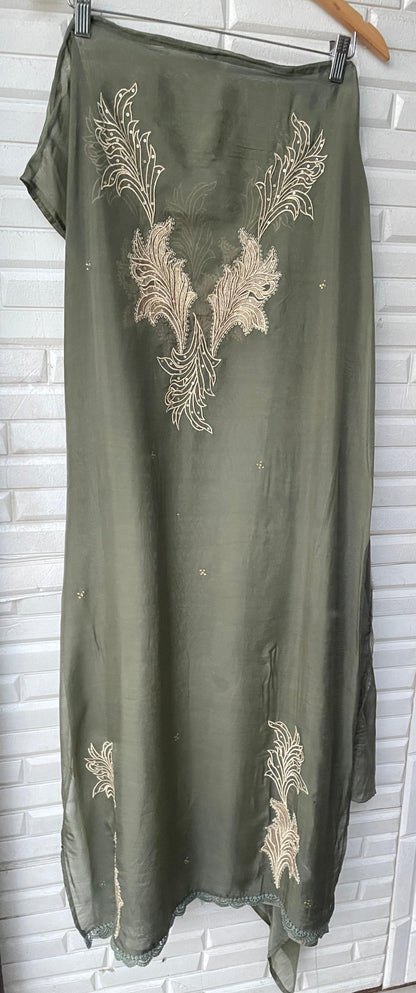 Organza Unstitched Ladies Suit Rc 17369(a)