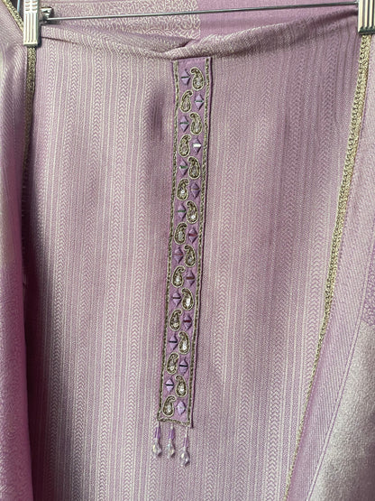 Pure brocade silk unstitched ladies suit Rc17812