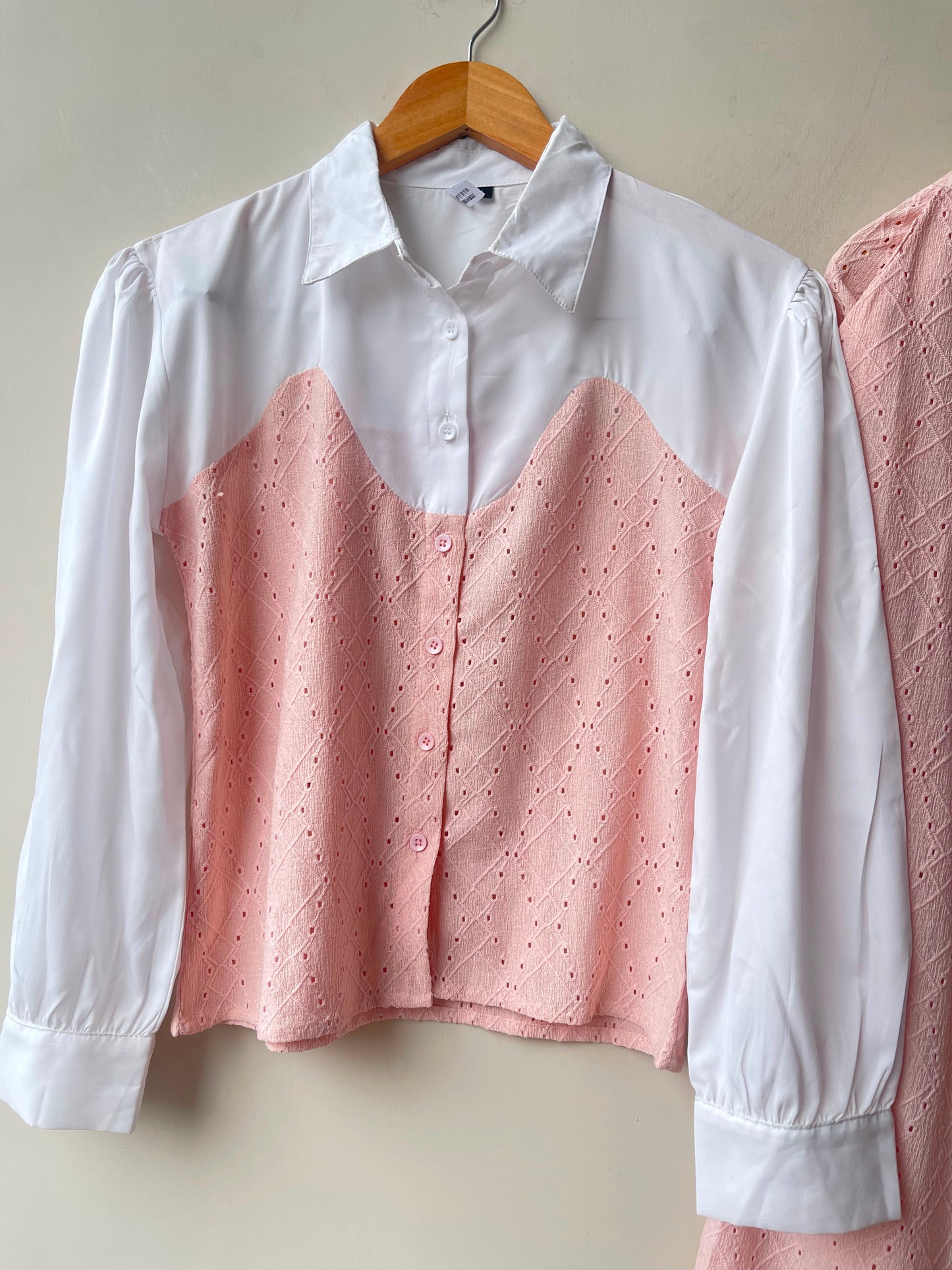 Chikan cotton stitched ladies coord set Rc19154