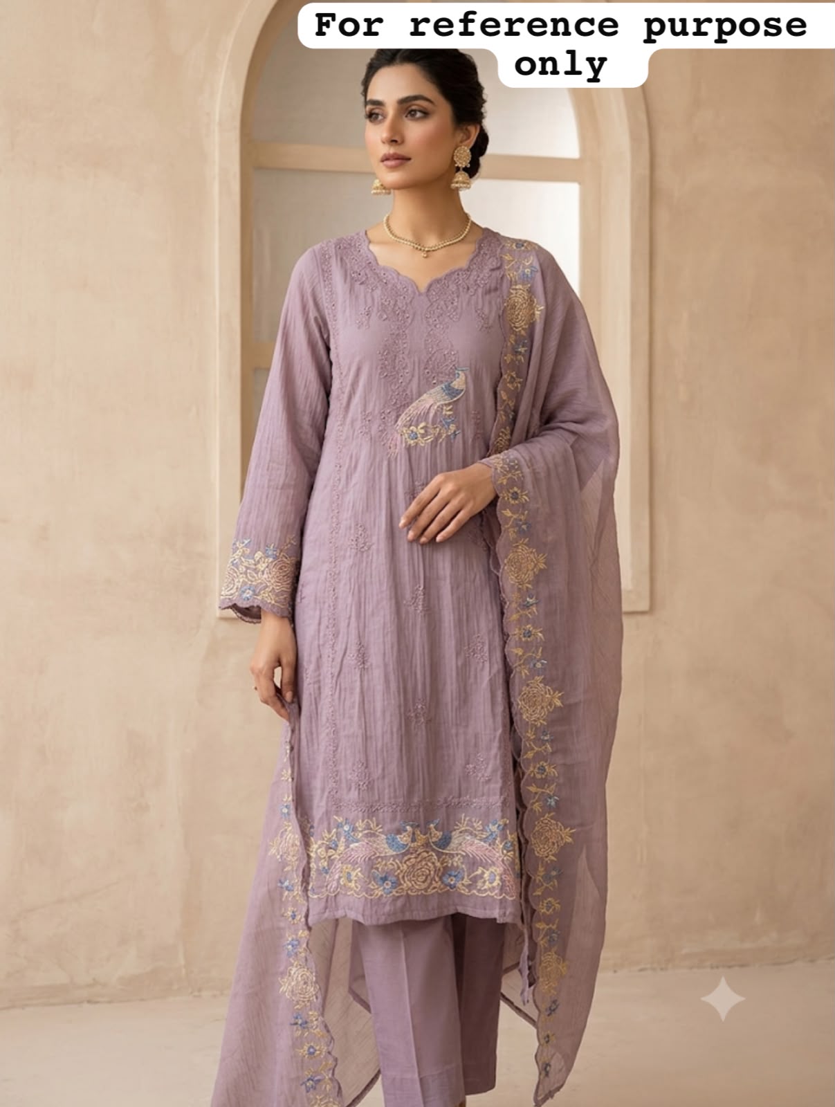 Mul cotton fabric unstitched ladies suit Rc19063