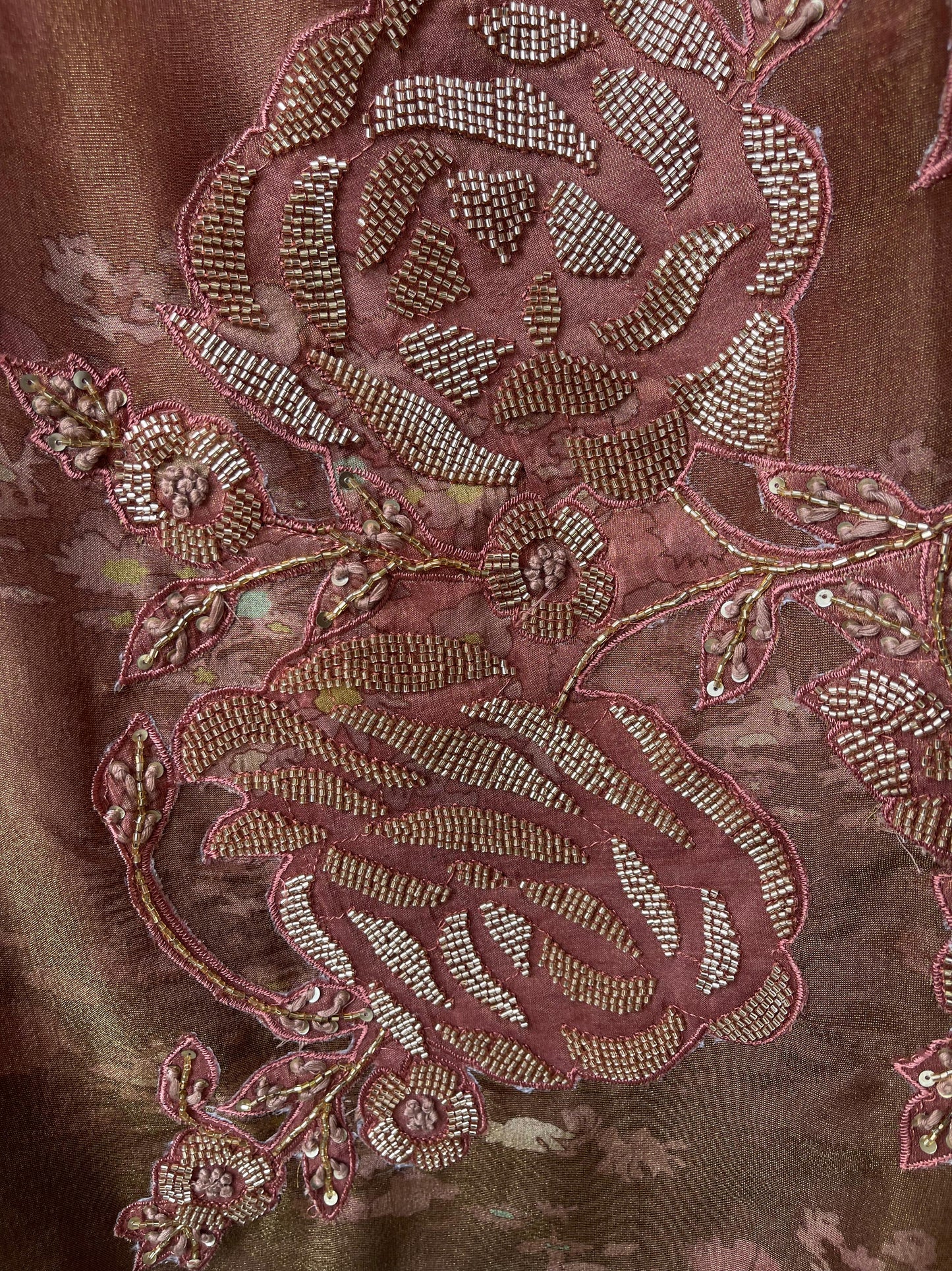 Self shimmer silk unstitched ladies suit Rc17762