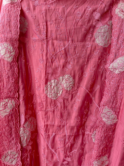 Mul chanderi unstitched ladies suit Rc18922