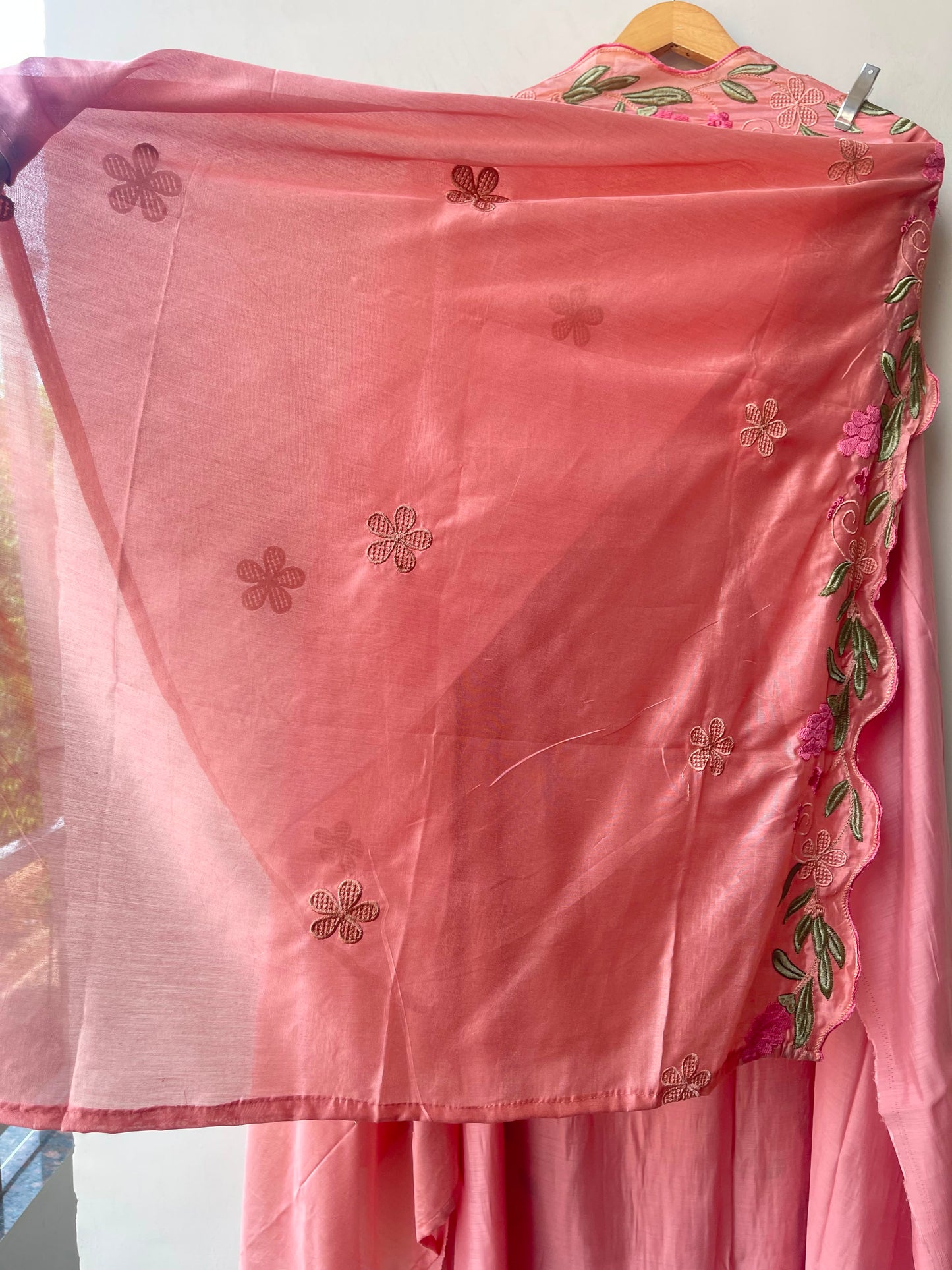 Mul chanderi unstitched ladies suit Rc19308 (a)