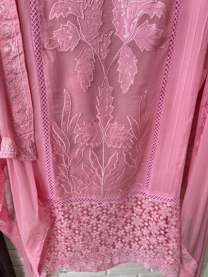 Organza unstitched ladies suit Rc17831 (a)