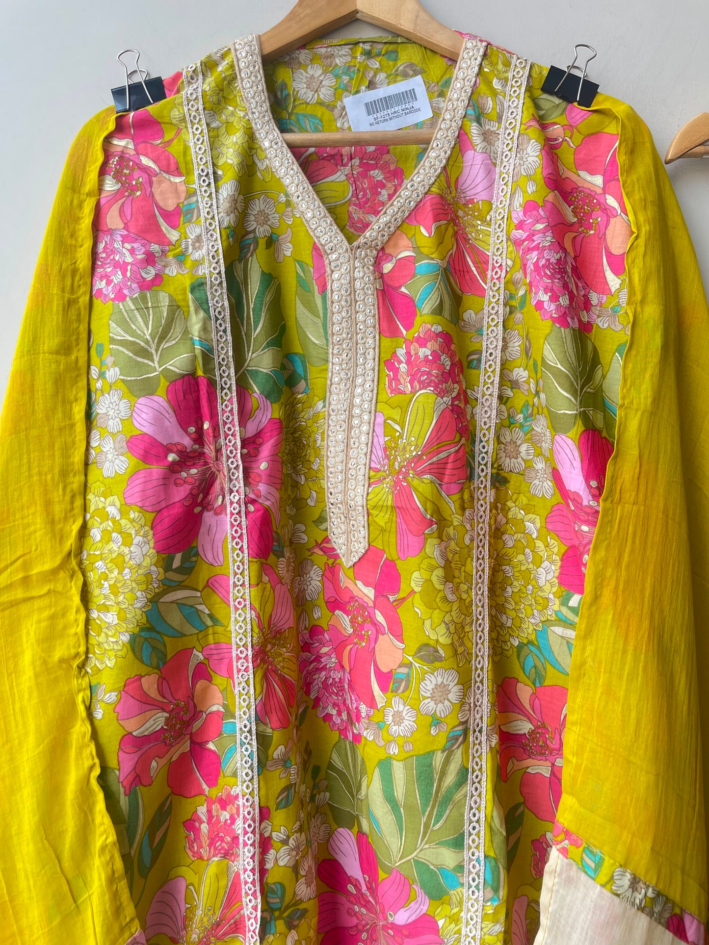 Cotton printed unstitched ladies suit Rc19011 (b)