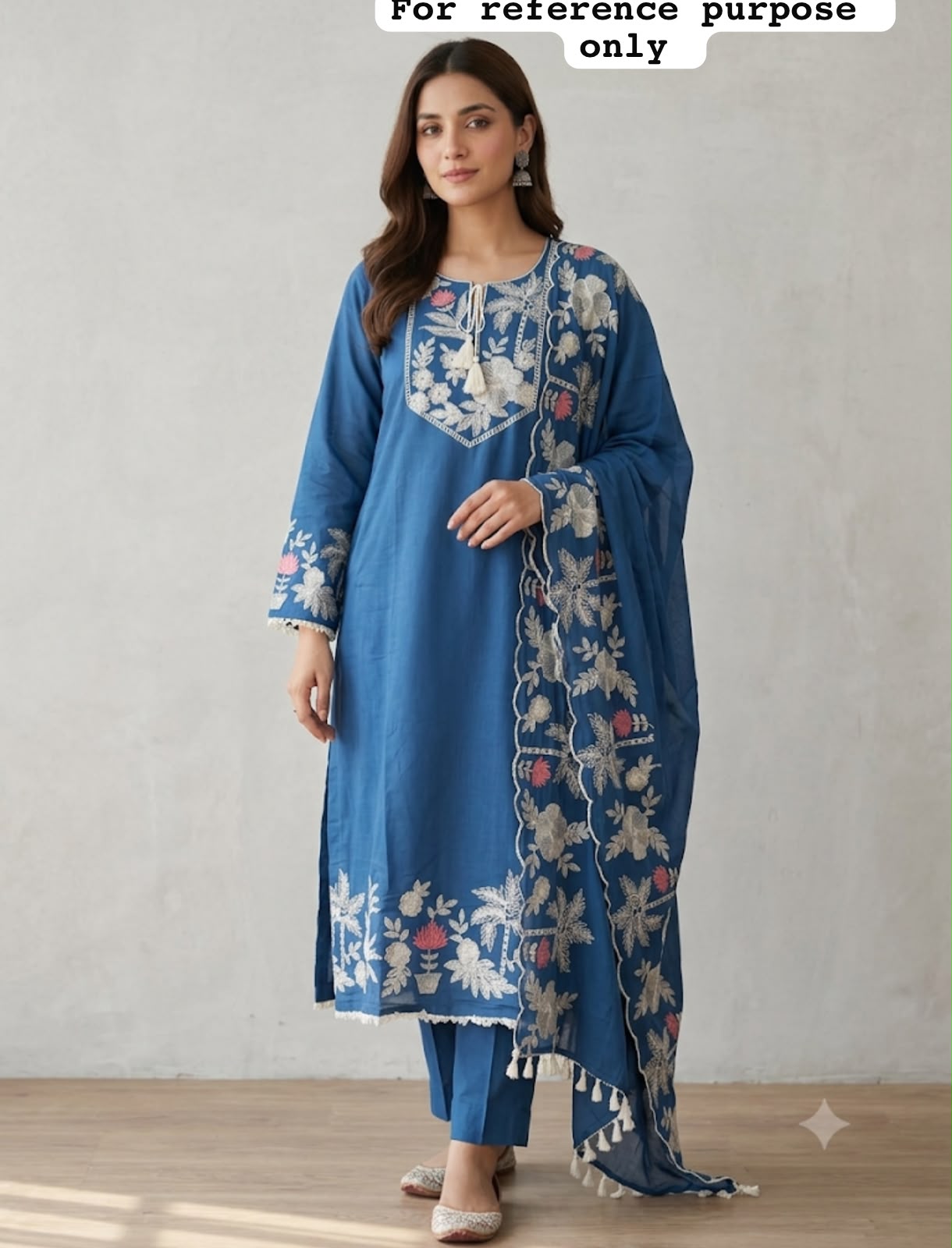Mul cotton unstitched ladies suit Rc19212