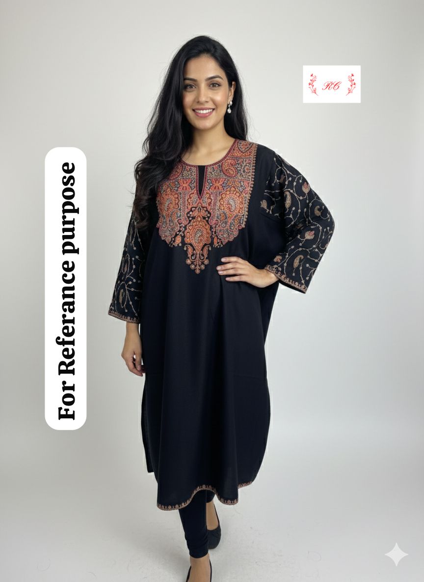 Kashmiri kadai pheron readymade ladies kurta Rc18111