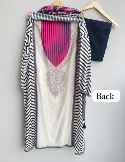 Muslin printed unstitched ladies suit Rc18374 (c)