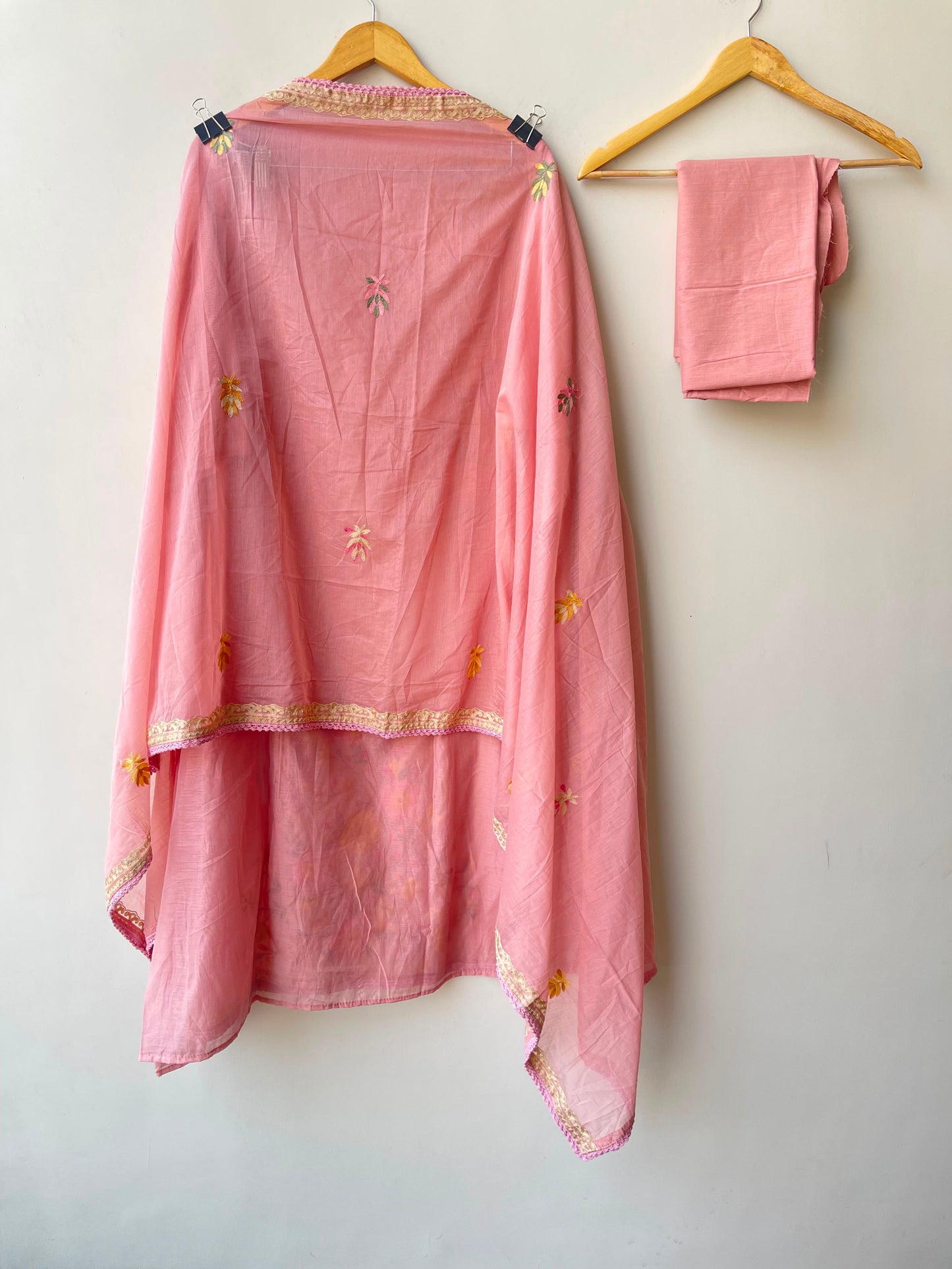 Mul chanderi unstitched ladies suit Rc18955