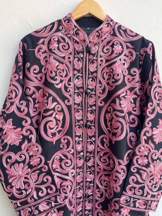 Kashmiri kadai woolen readymade ladies coord set Rc17874 (a)