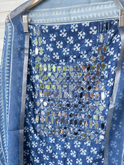 Cotton unstitched ladies suit Rc17370