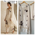 Organza fabric unstitched ladies suit Rc19115