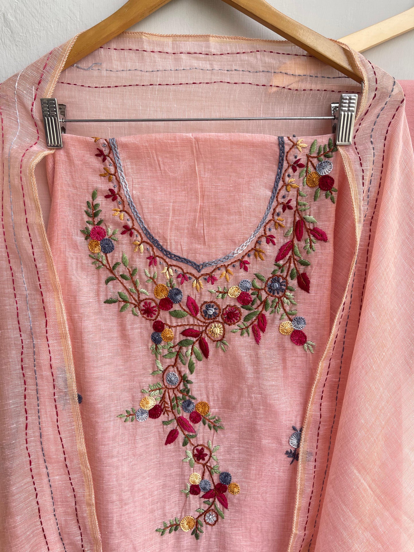 Khaadi mul chanderi ladies unstitched suit Rc18526 (a)