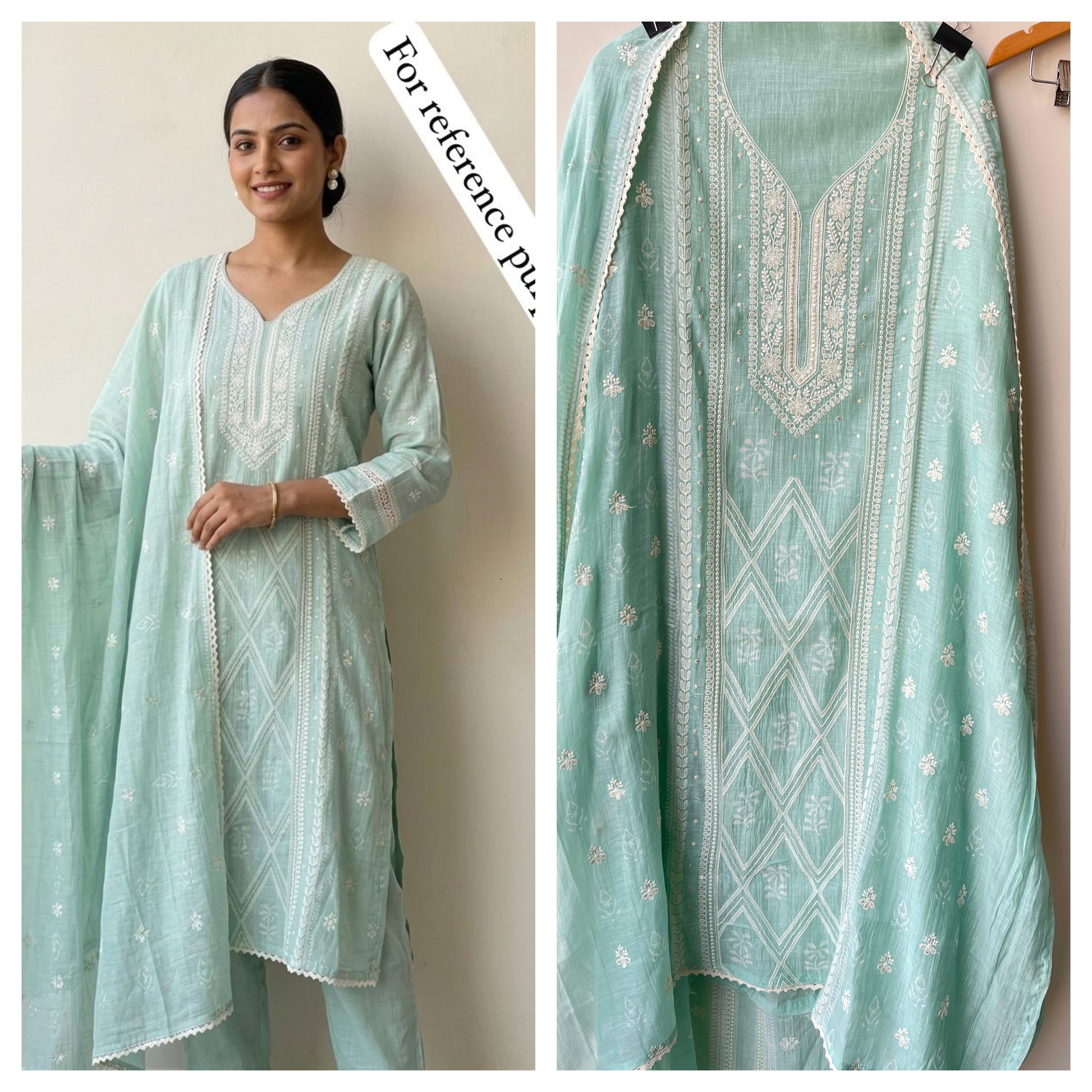 Pure Mul Chanderi Unstitched Ladies Suit RC-18841