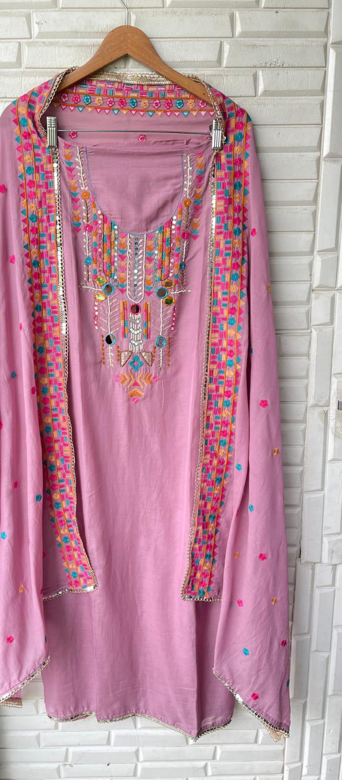 Mul cotton unstitched ladies suit Rc17140 (a)