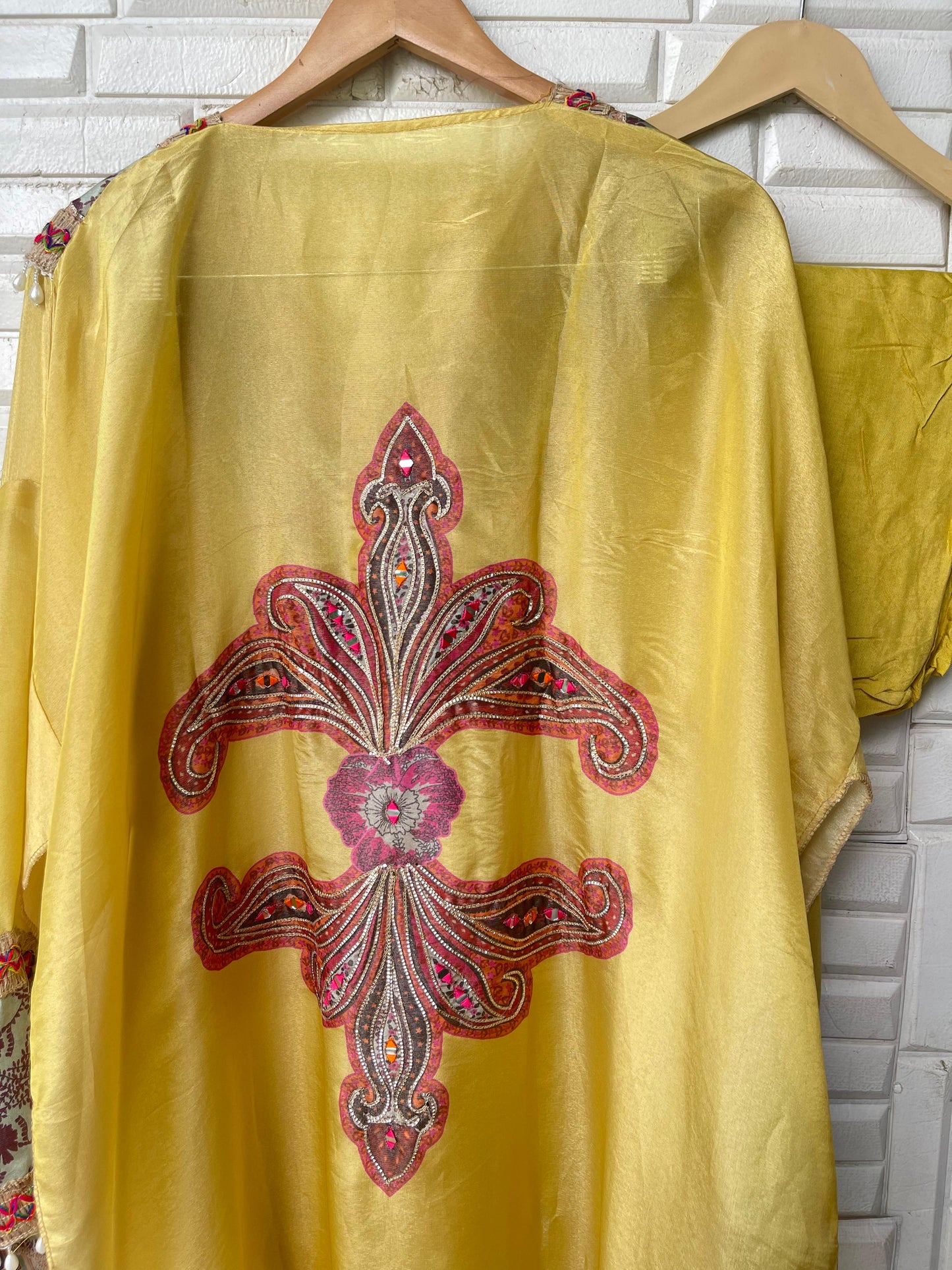 Shimmer silk unstitched ladies suit Rc17779