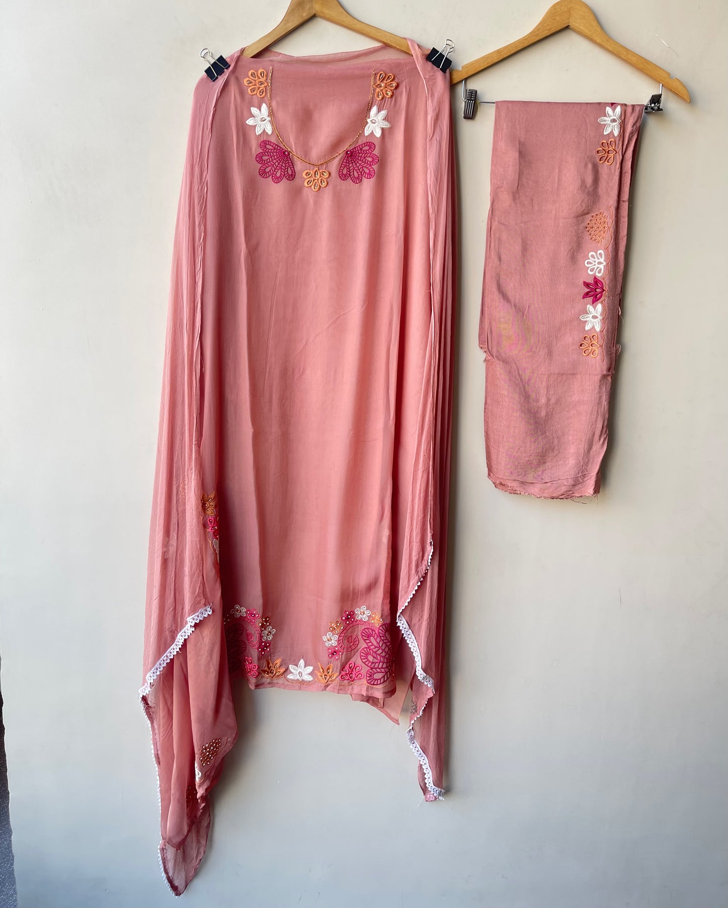 Organza Tuile unstitched ladies suit Rc19256