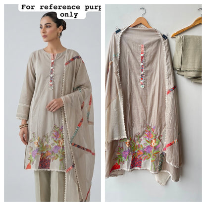 Mul cotton fabric unstitched ladies suit Rc19037