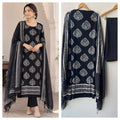 Elegant Cotton Printed Unstitched Suit Set