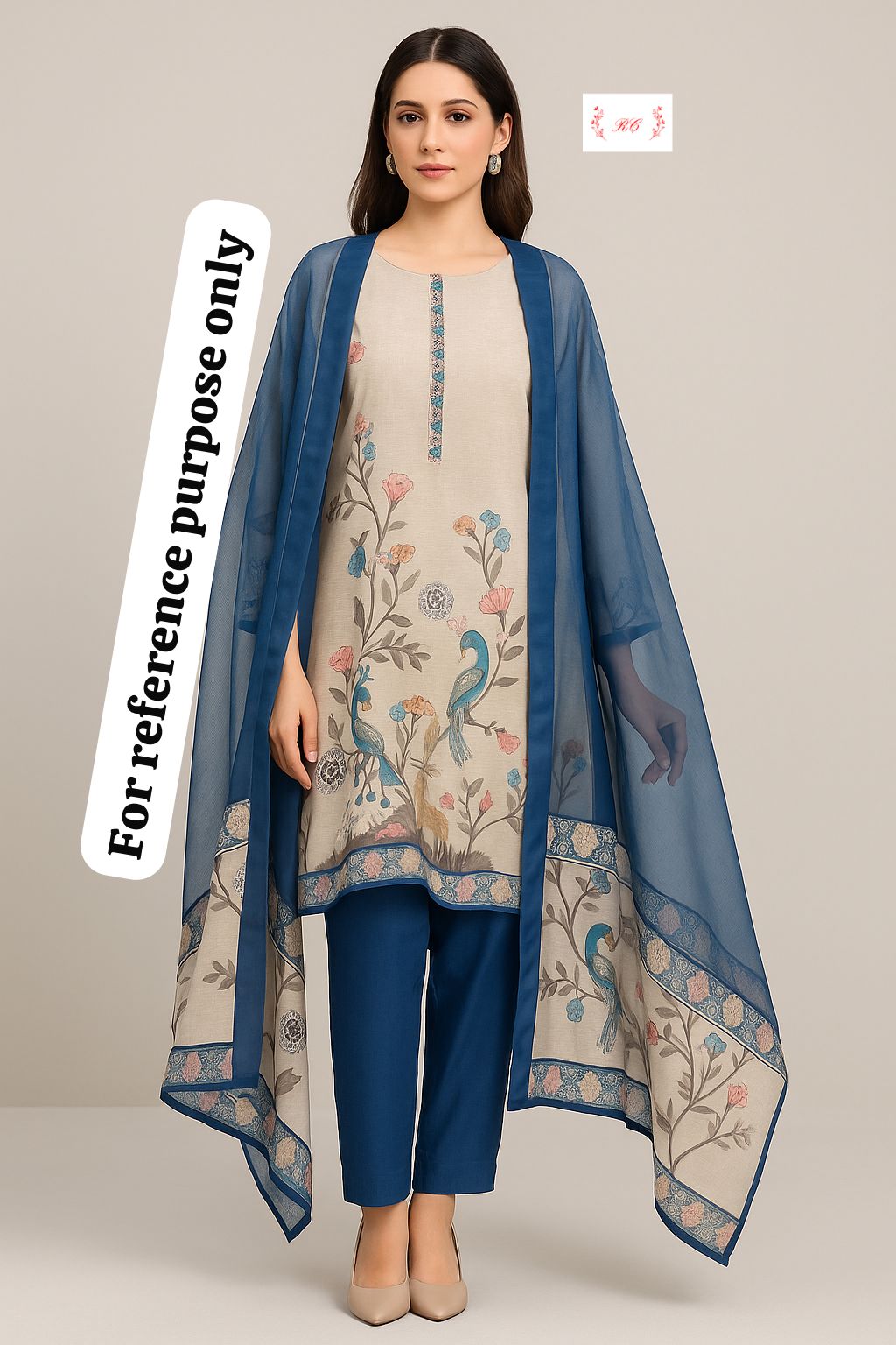 Mul Chanderi Unstitched Ladies Suit RC-18820 – view 5