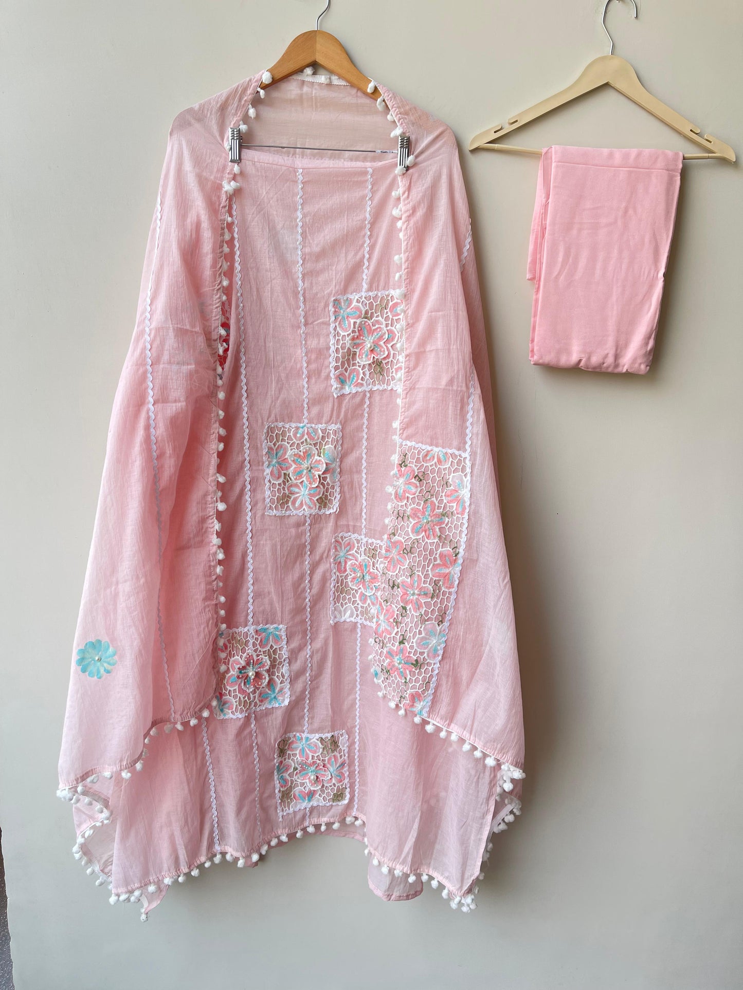Mul Chanderi Unstitched Ladies Suit RC-18789 – view 8
