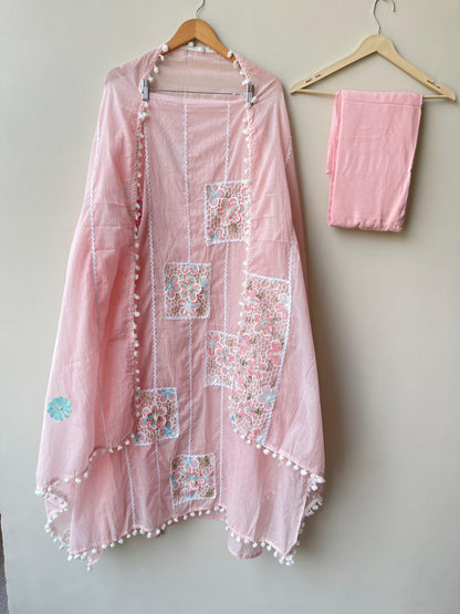 Mul Chanderi Unstitched Ladies Suit RC-18789 – view 8