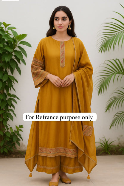 Silk unstitched ladies suit Rc17635 (b)