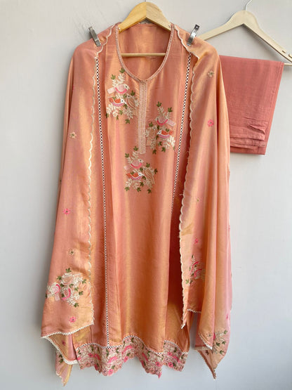 Shimmer Silk Unstitched Ladies Suit RC-18310 (c) – view 2