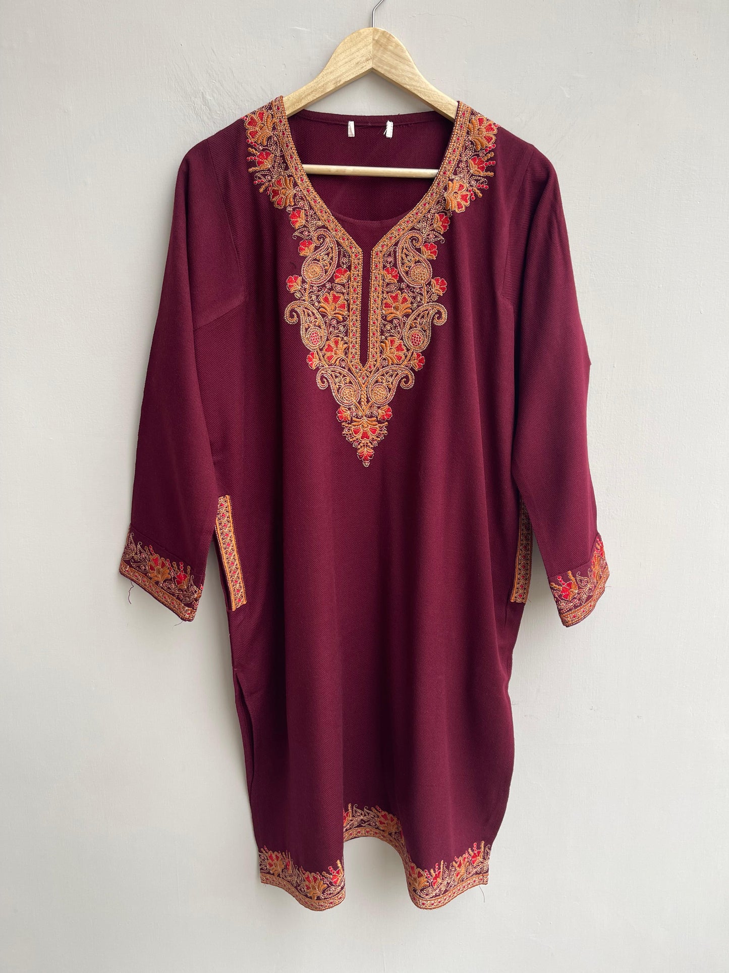 Kashmiri pheron readymade ladies coord set Rc18262