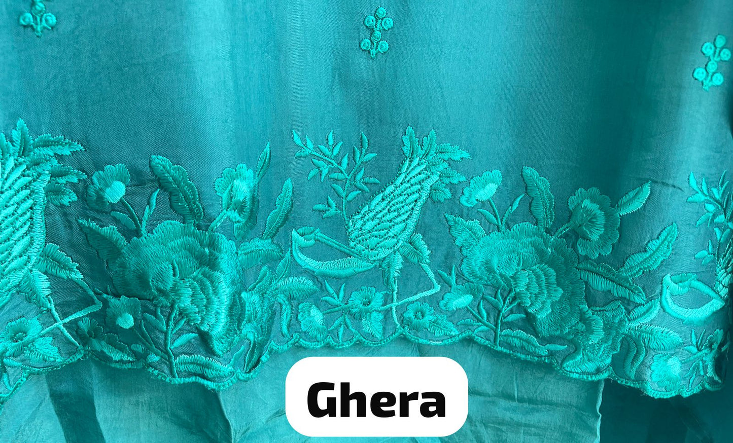 Crape silk unstitched ladies suit Rc17893  (b)