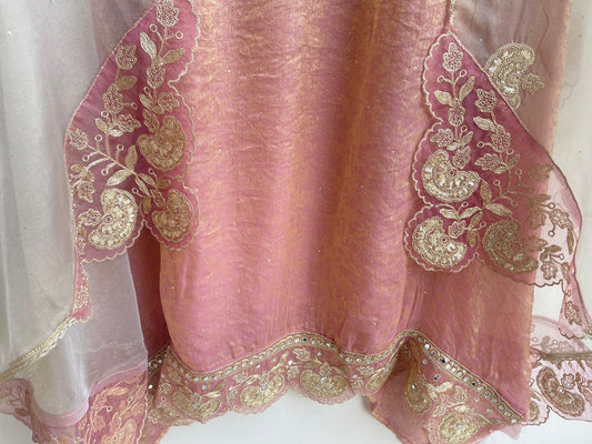 Banrasi shimmer silk unstitched ladies suit Rc18821 (c)