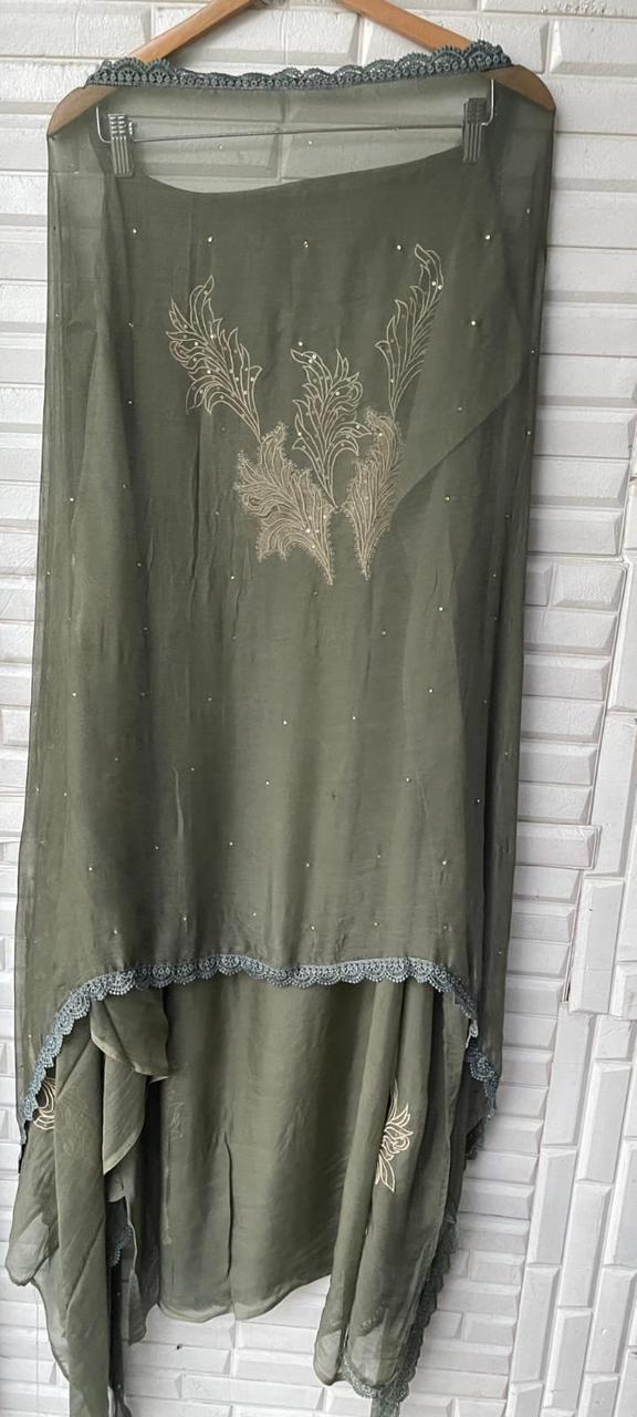 Organza Unstitched Ladies Suit Rc 17369(a)