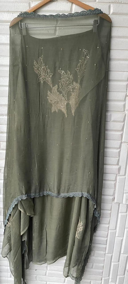 Organza Unstitched Ladies Suit Rc 17369(a)