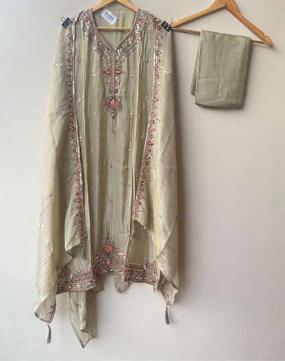Pure shimmer silk ladies unstitched suit Rc19341 (b)