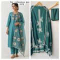 Shimmer glass organza ladies unstitched suit Rc19302 (b)