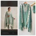 Chinnon fabric unstitched ladies suit Rc19031