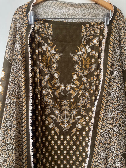 Cotton Printed Unstitched Ladies Suit RC18838 – view 8