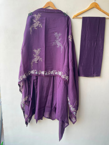 Mul chanderi unstitched ladies suit Rc19167