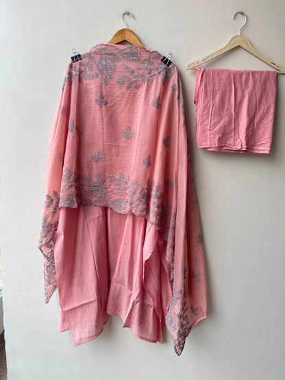 Mul chanderi unstitched ladies suit Rc19056