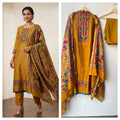Soft Flowy Mul Chanderi Maheshwari Printed Unstitched Suit RC-19018