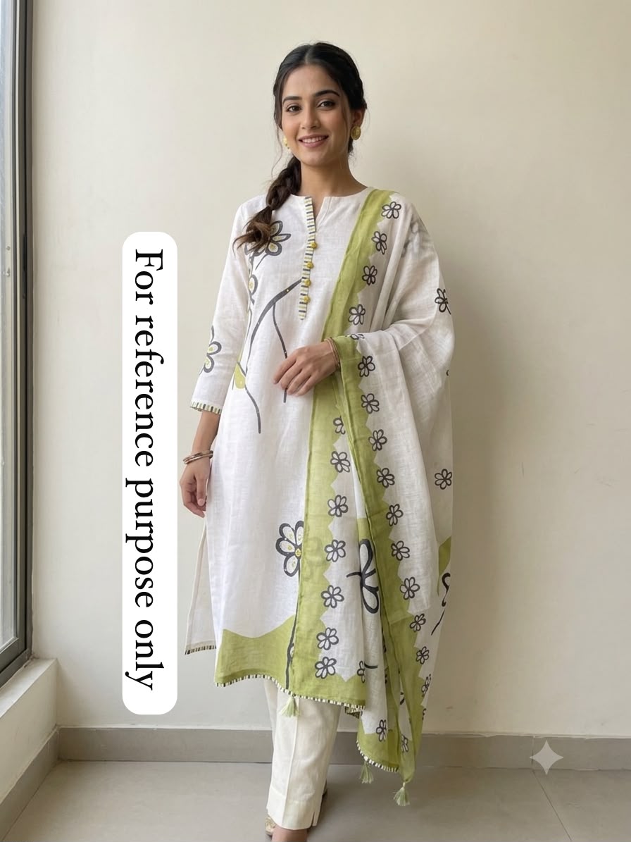 Linen printed unstitched ladies suit Rc18957