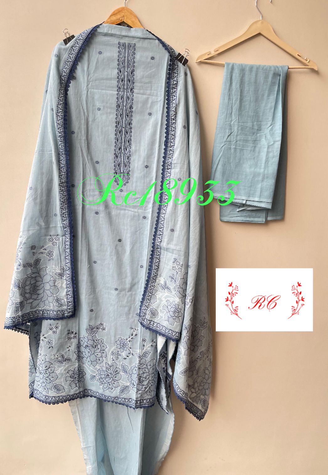 Jhaamdhaani linen unstitched ladies suit Rc18933