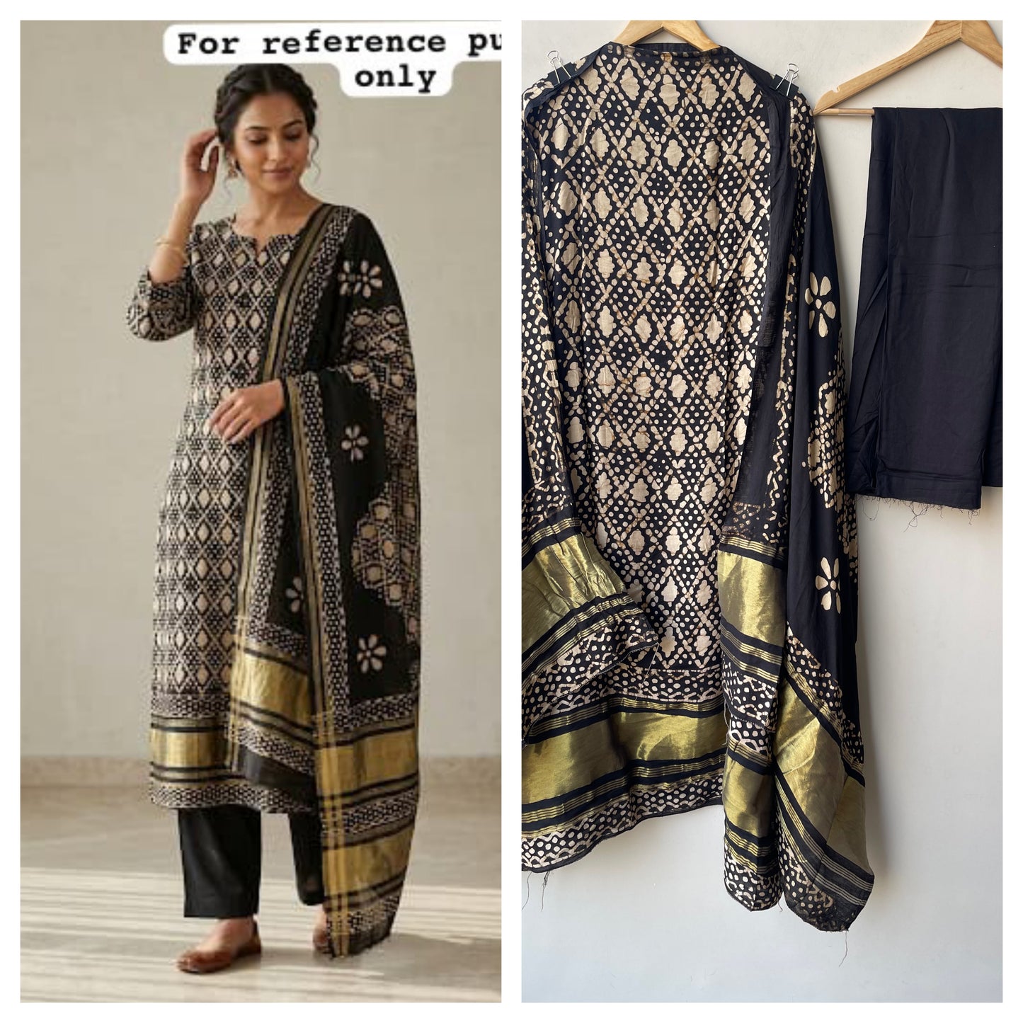 Mul cotton printed unstitched ladies suit Rc19313 (a)