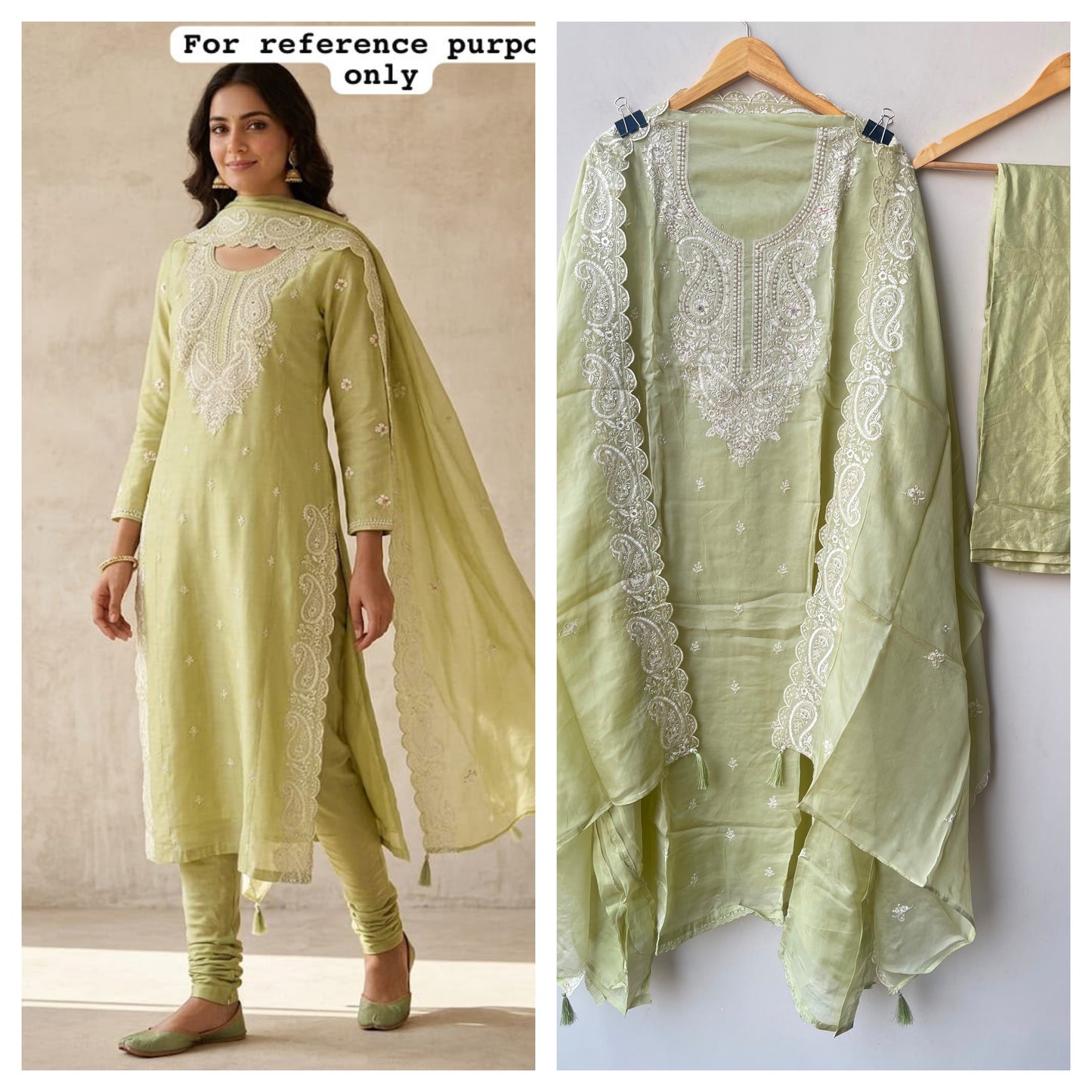 Organza unstitched ladies suit Rc19310 (a)