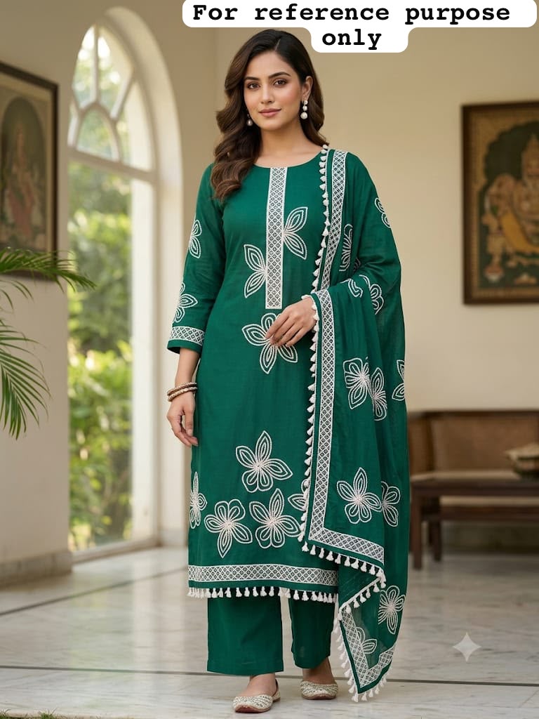 Mul chanderi unstitched ladies suit Rc19300 (b)