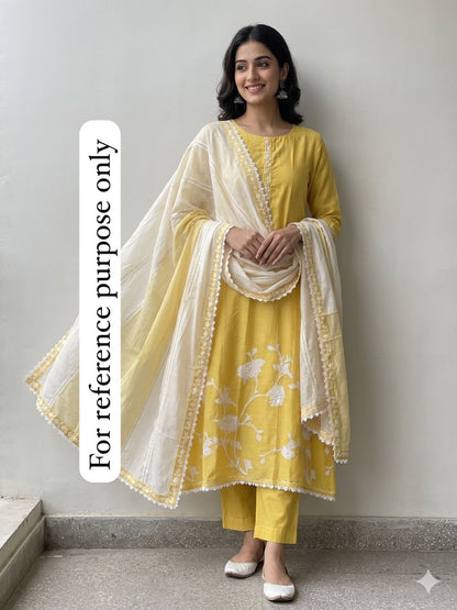 Muslin Printed Unstitched Ladies Suit RC-18675 – view 3