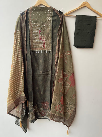 Self Mul Cotton Unstitched Ladies Suit RC18861 – view 9