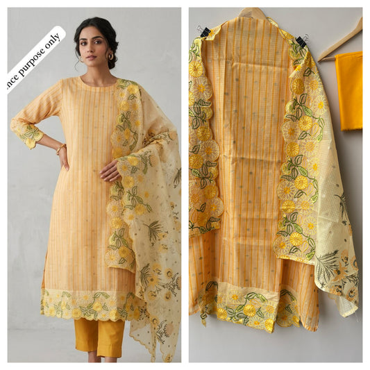Banarasi kota doriya ladies unstitched suit Rc18920